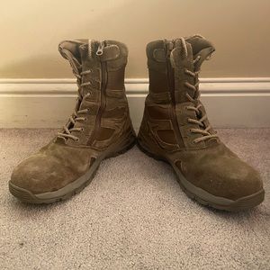 Size 11 Coyote brown composite toe boots